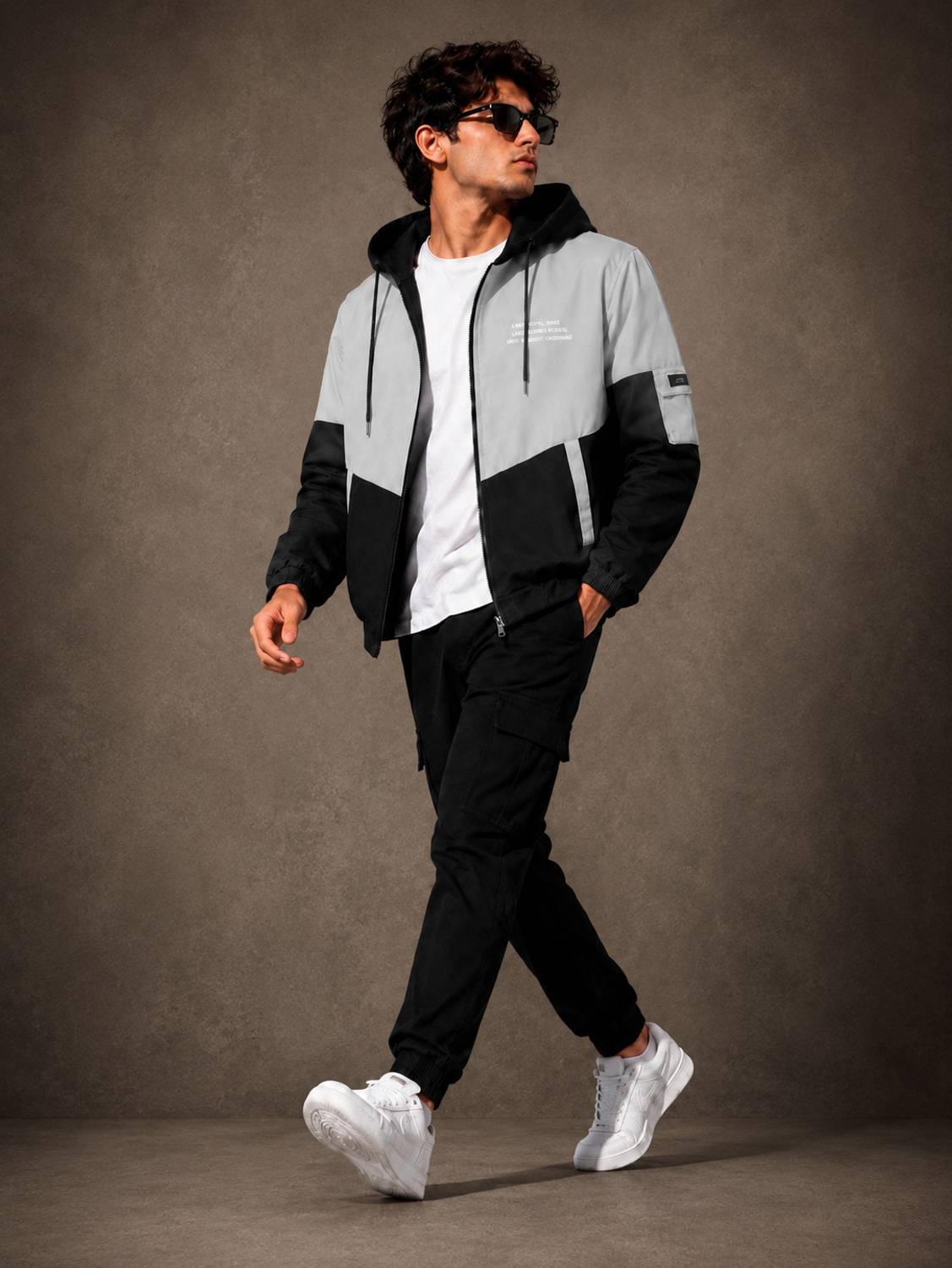 ZYRONA Colorblock Men Wind Cheater - Image 5