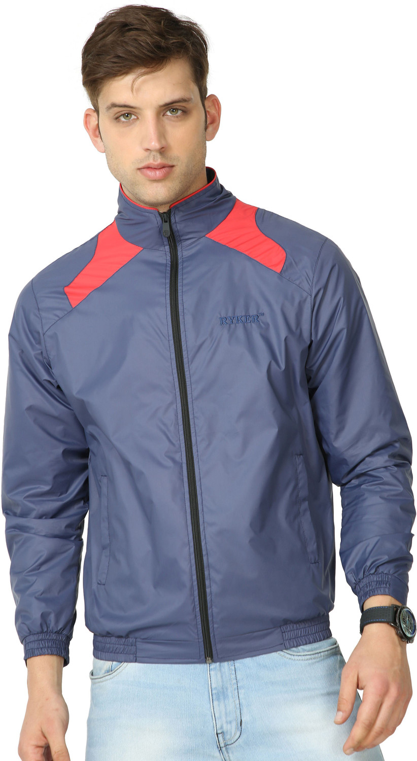 Image of Ryker Solid Men's Windcheaters Jacket Regular Fit Solid Men Wind Cheater
