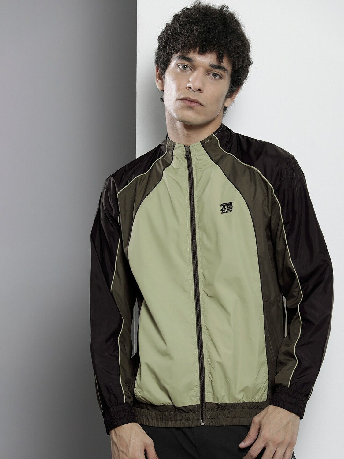 Image of The Indian Garage Co. Colorblock Men Wind Cheater