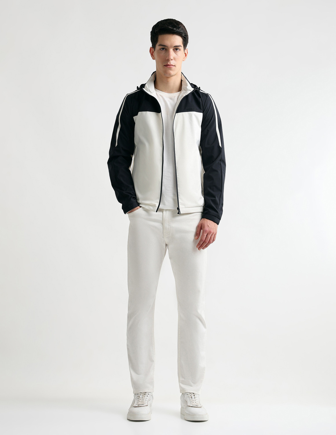 Image of Arrow Sport Colorblock Men Wind Cheater