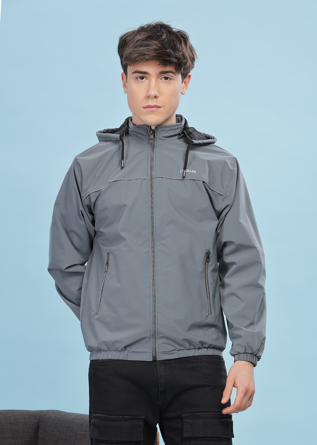 Image of Dollar Solid Men Wind Cheater