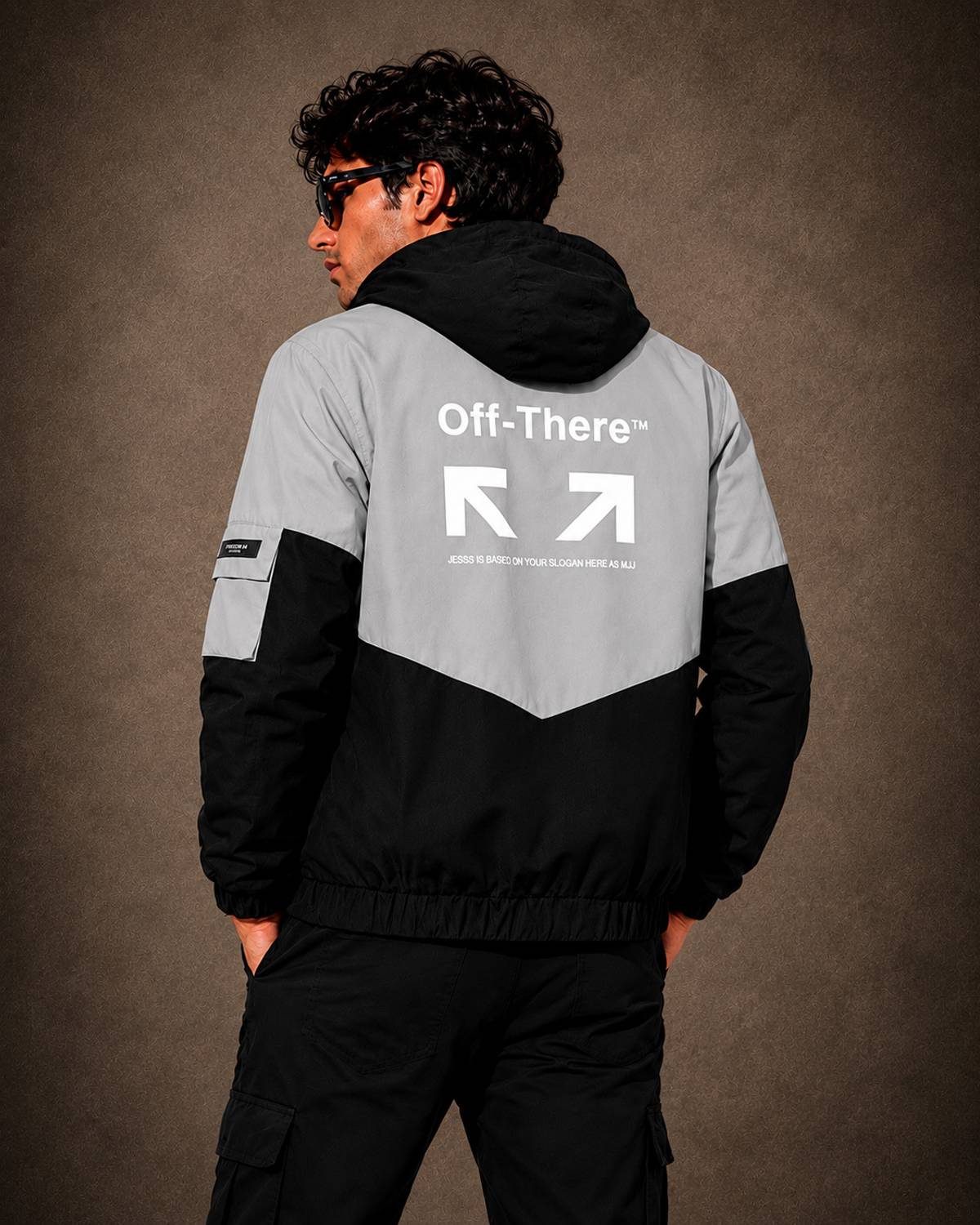 ZYRONA Colorblock Men Wind Cheater - Image 2