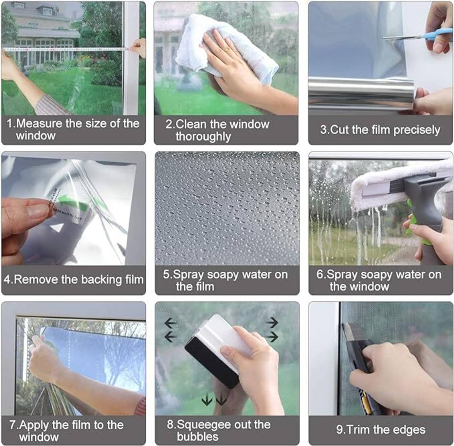 ERATO Residential Commercial Window Film Green - Image 3