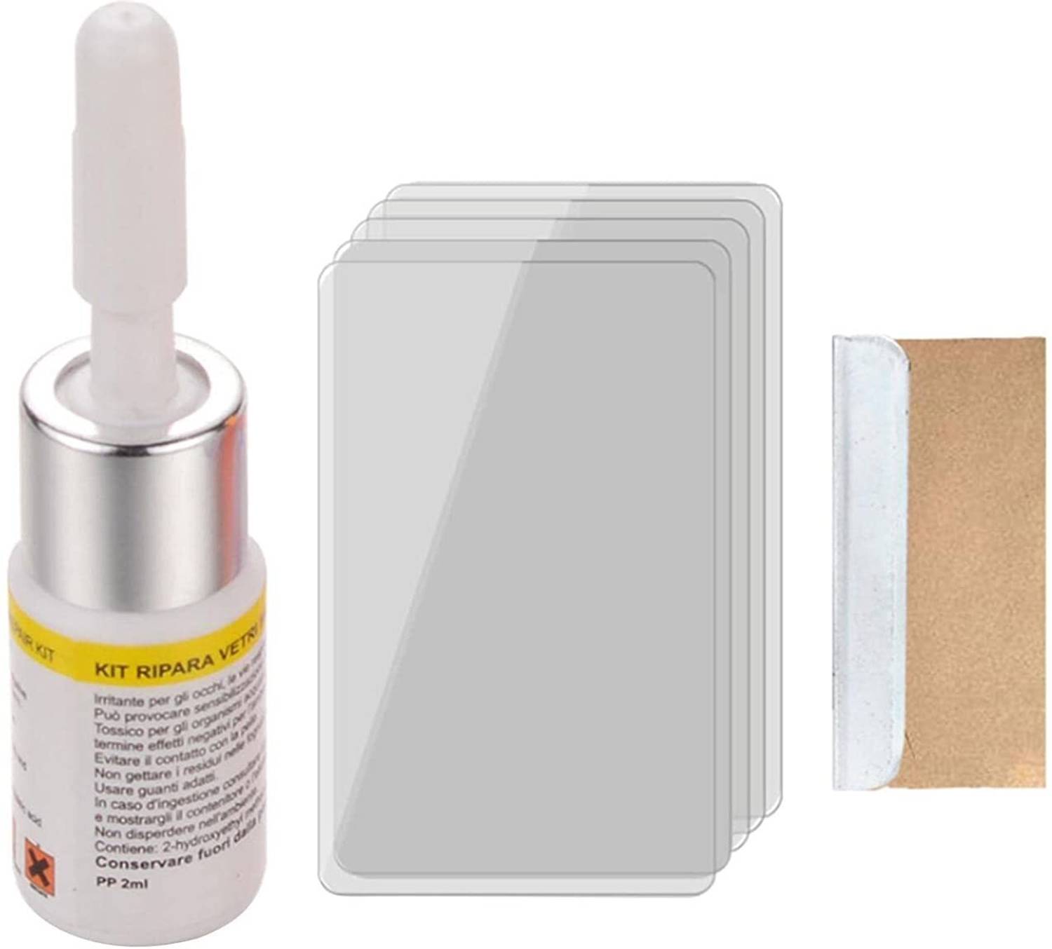 arrise Automotive Fluid Car Windsheild and Cracked Glass Repair Resin Kit Windshield Repair Kit