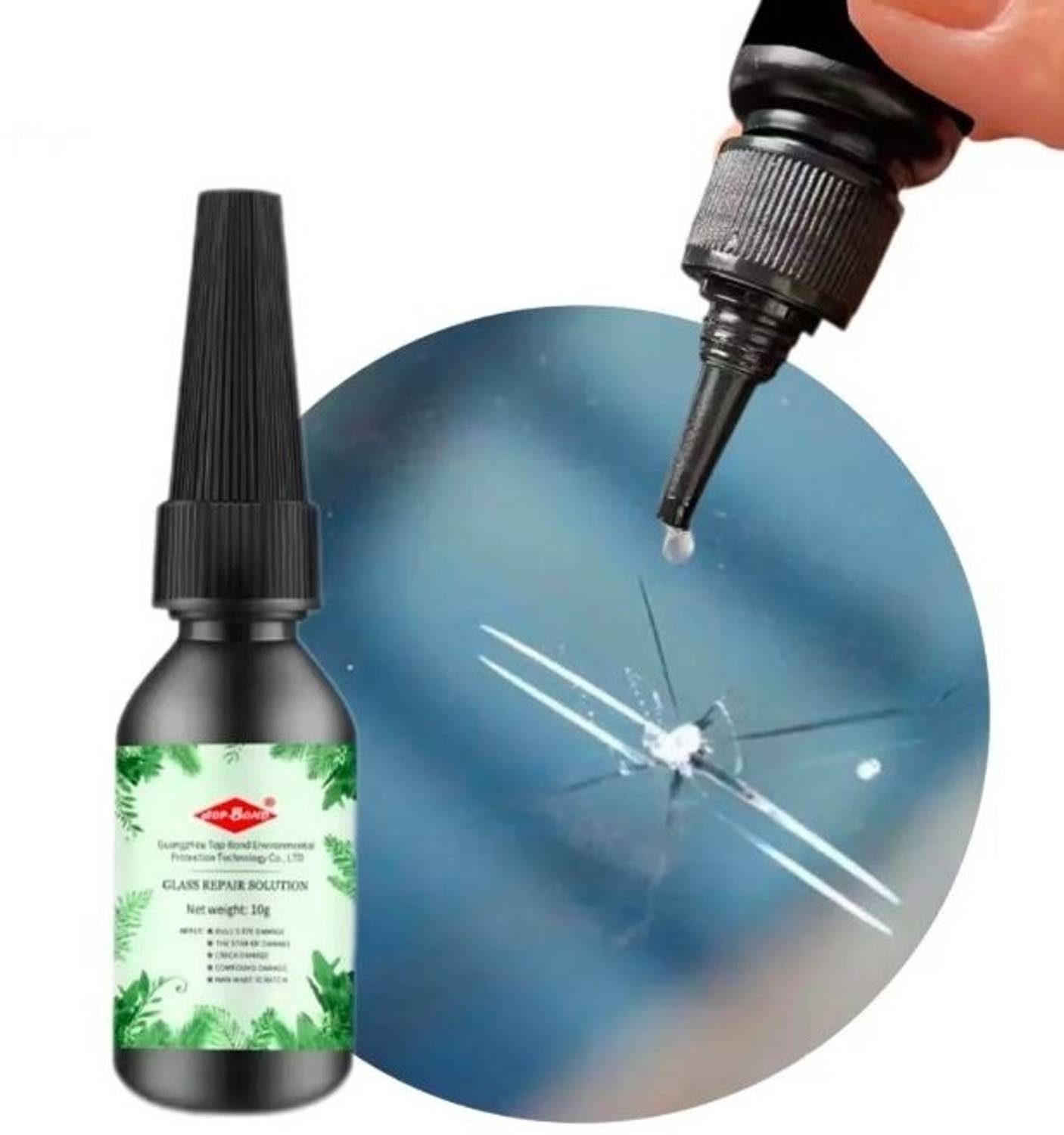 CarCARE Car Windscreen Repair Kit,Car Windshield Crack Scratch Resin Repair Windshield Repair Kit
