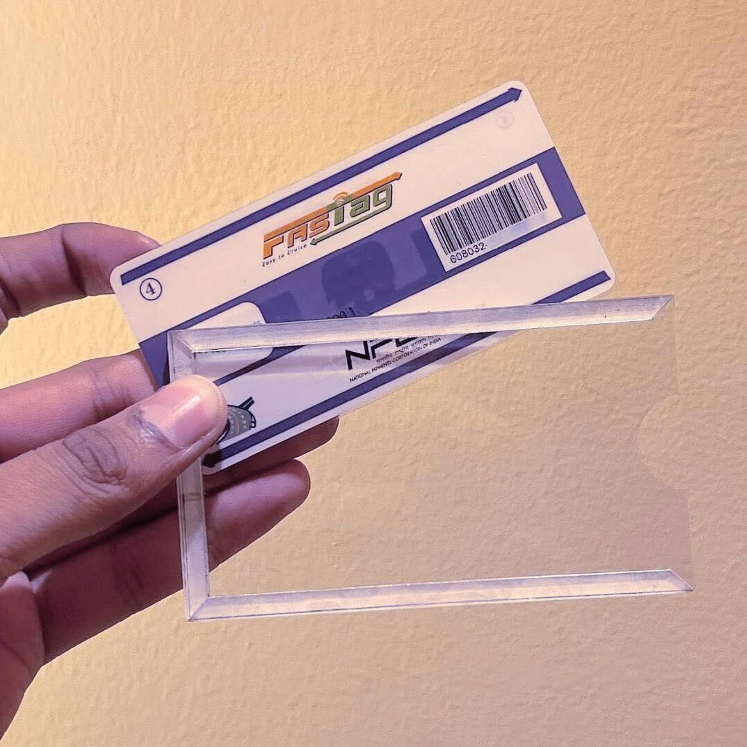 BladeX Fastag Card Holder Compatible with Chevrolet Captiva Pack of 1 Windshield Wiper Puller