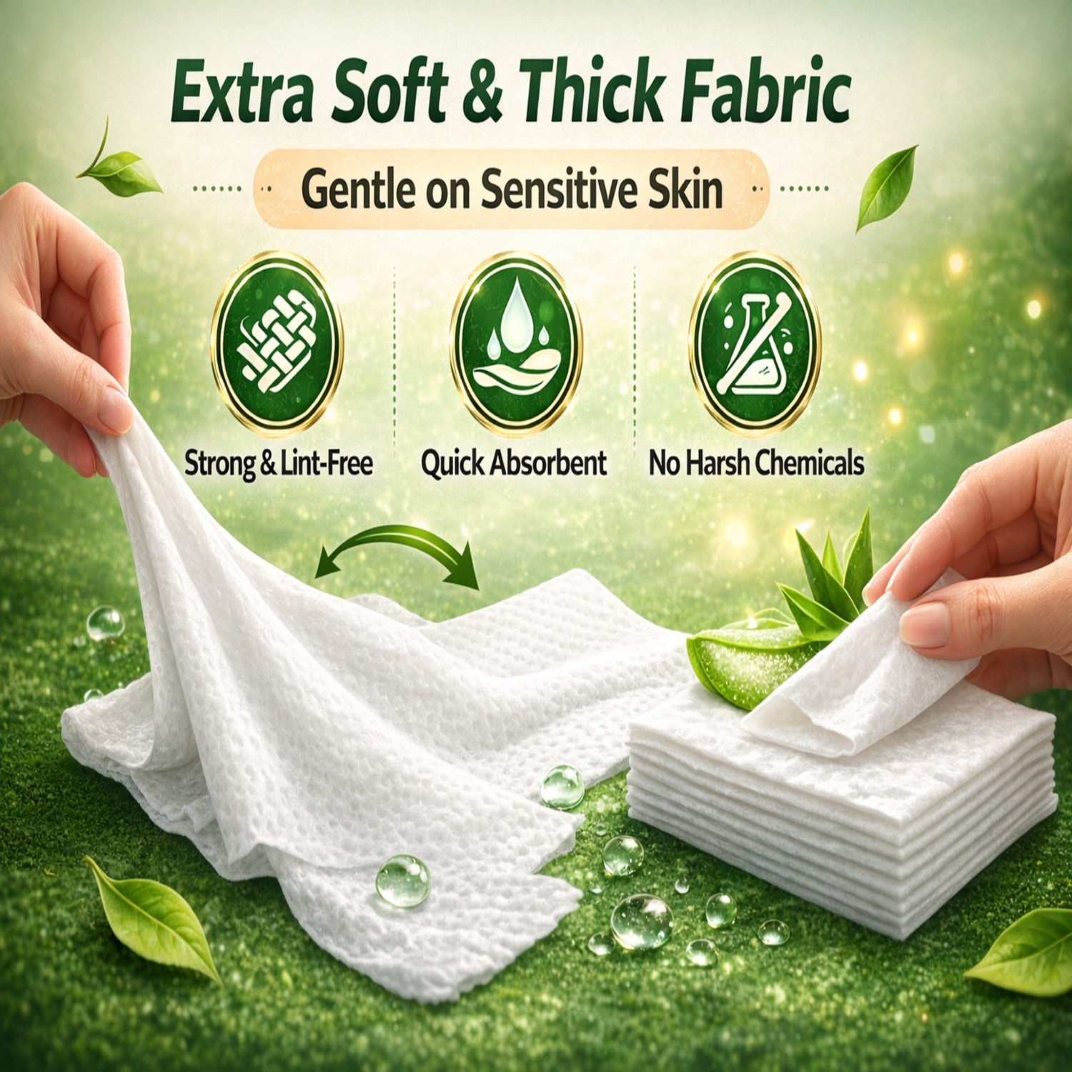 Image of NAVRNITI UltraSoft Baby Wipes|Pack of 1|72 Wipes|Soft & GentleWipes | MoisturizingCare
