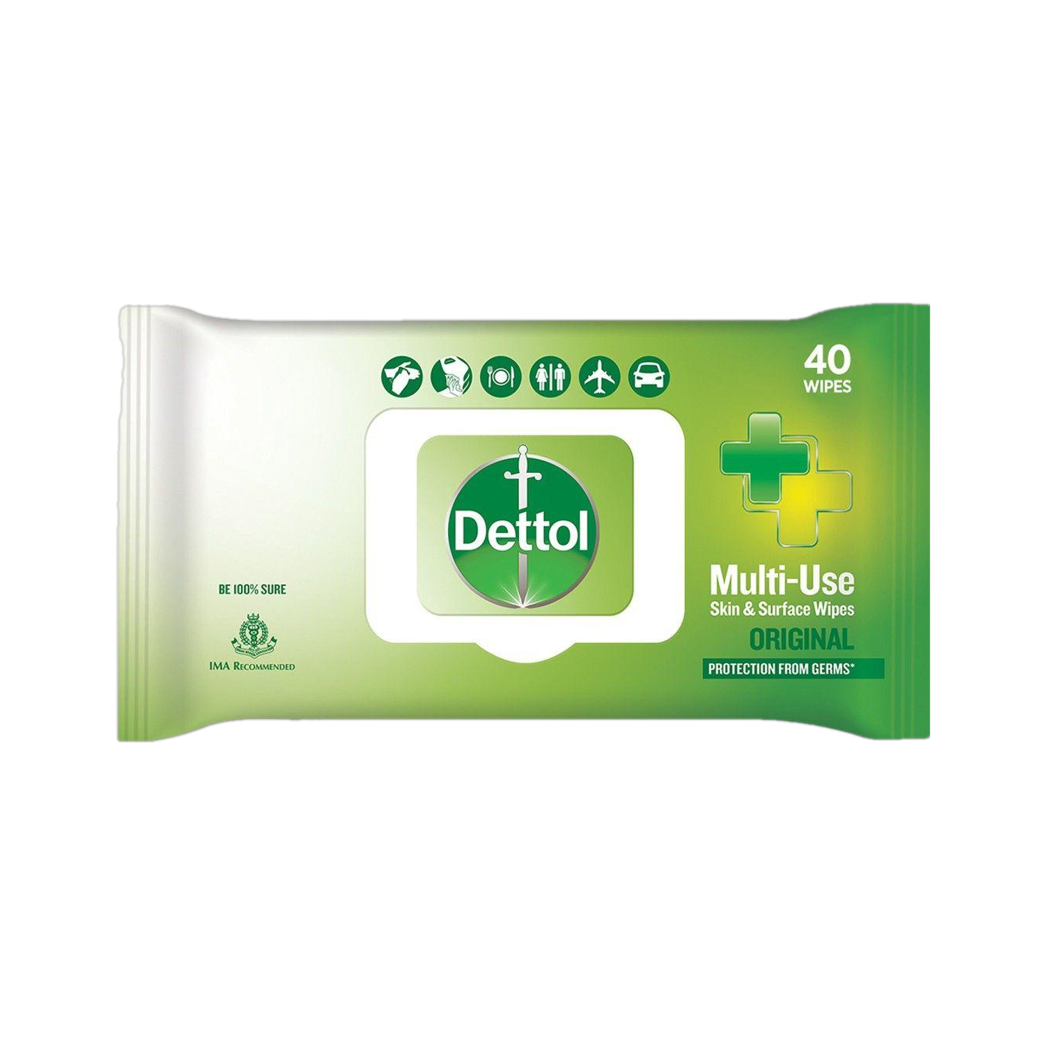 Image of Dettol Original, Sanitize Skin & Surfaces, Safe on Skin, Resealable Lock-lid