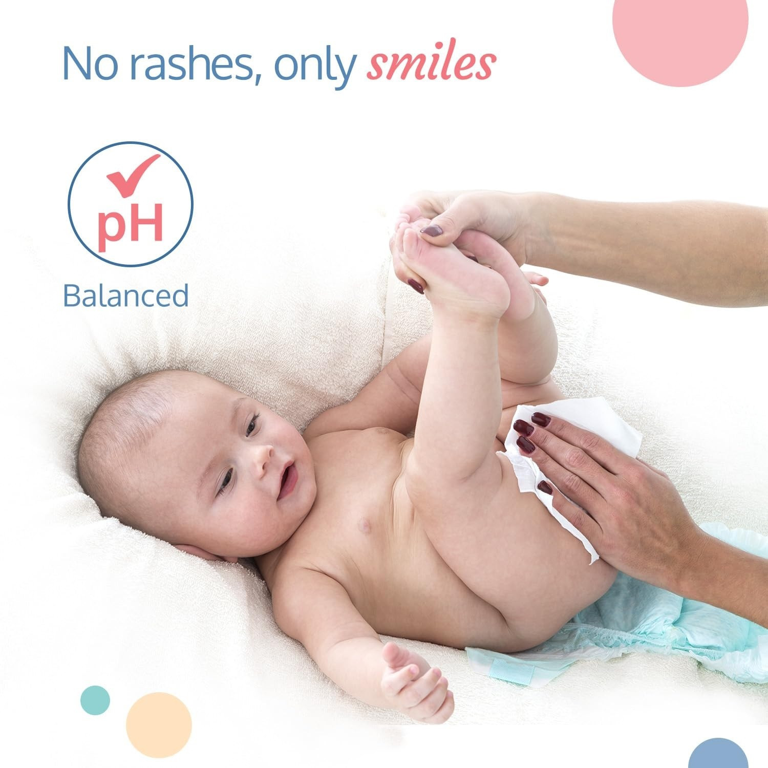 Image of LuvLap Paraben Free wipes for baby with Aloe Vera, with Lid (Pack of 2)