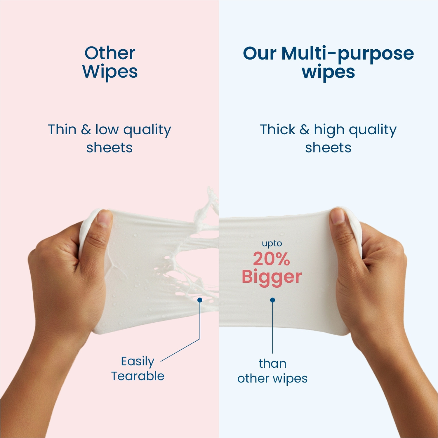 Image of Silk Soft Multipurpose wipes 66 pulls with lid PACK OF 2