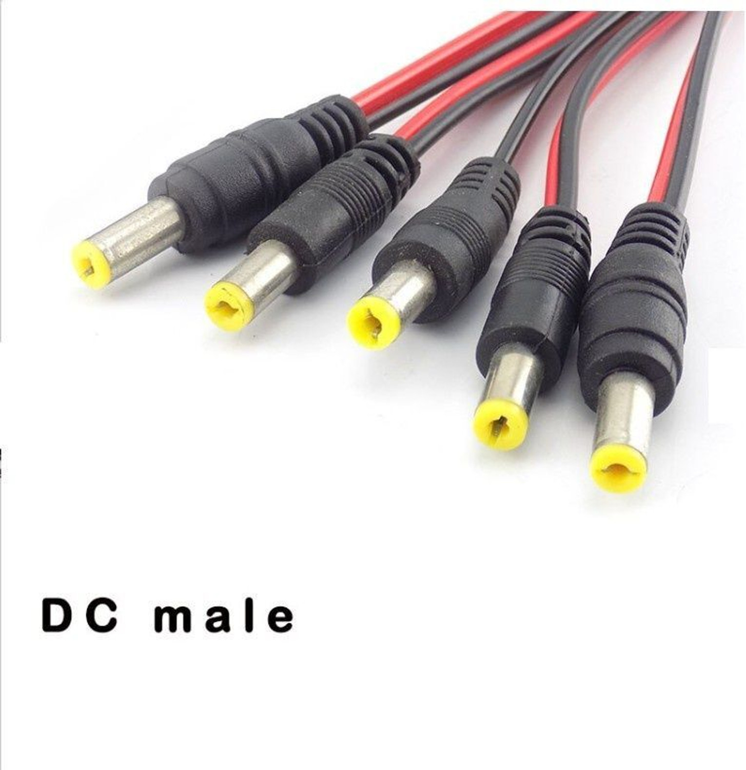 Image of bectro dcmalefemale connectors Wire Connector
