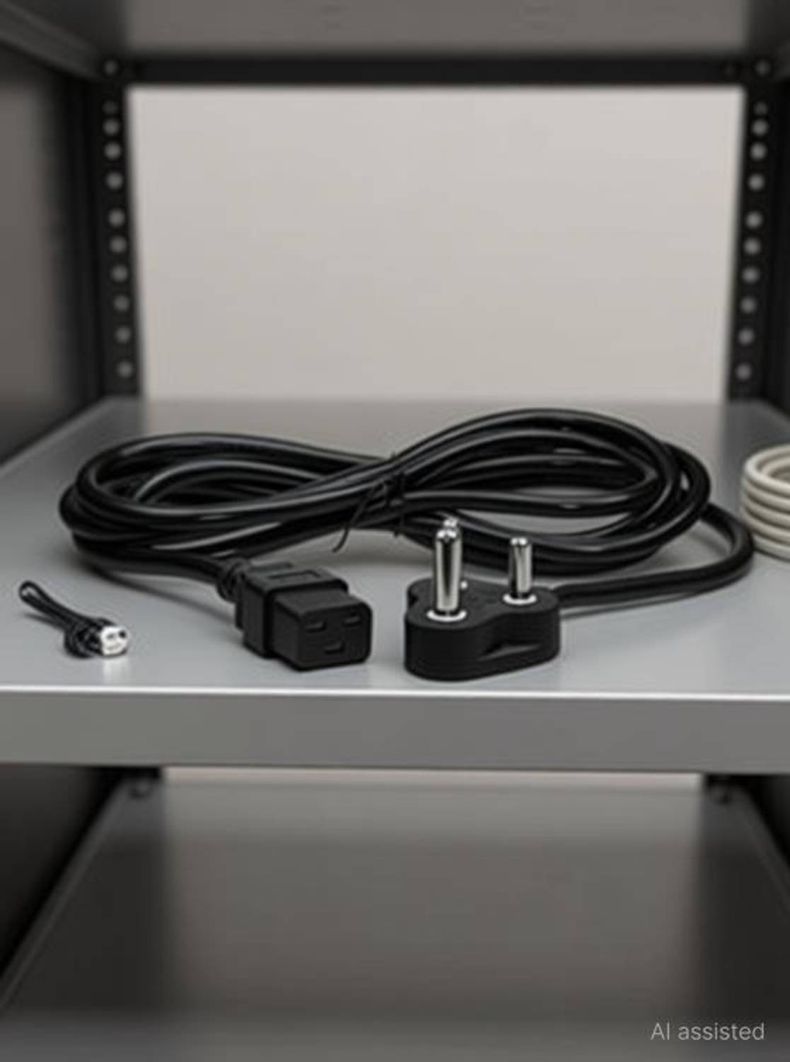 99Gems 3 Pin PC Power Cable for Desktop Monitor | SMPS | Printer | Scanner | projector 3 m Power Cord ( 100% COPPER ) Wire Connector