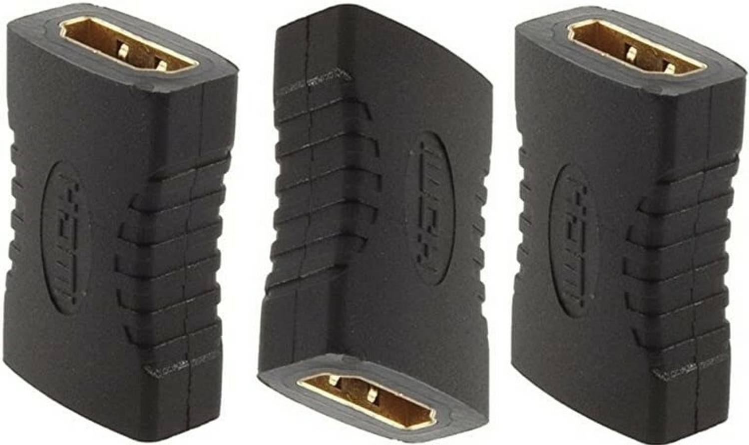TAAPSEE  TV-out Cable 3 Pack HDMI Adapter Female to Female HDMI Connector Coupler Extender Converter