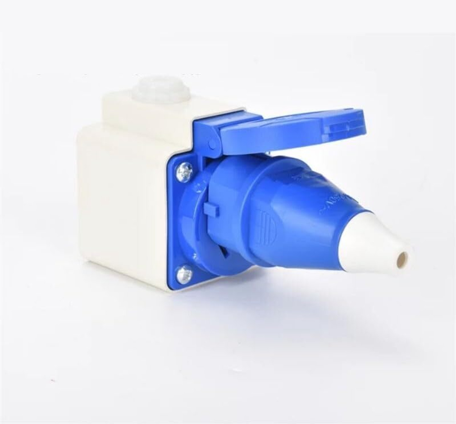 Image of DECENT AIR SYSTEM Schuko (2P+E) 16A 250V IP54 Wall Mounted Industrial Plug Socket Wire Connector