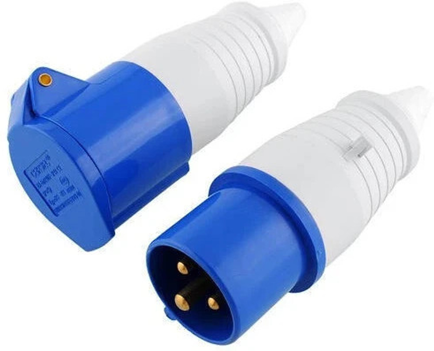 Image of PAYTON MALE AND FEMALE INDUSTRIAL SOCKET AND PLUG WIRE CONNECTOR 16A 3 PIN INDUSTRIAL CONNECTOR Wire Connector