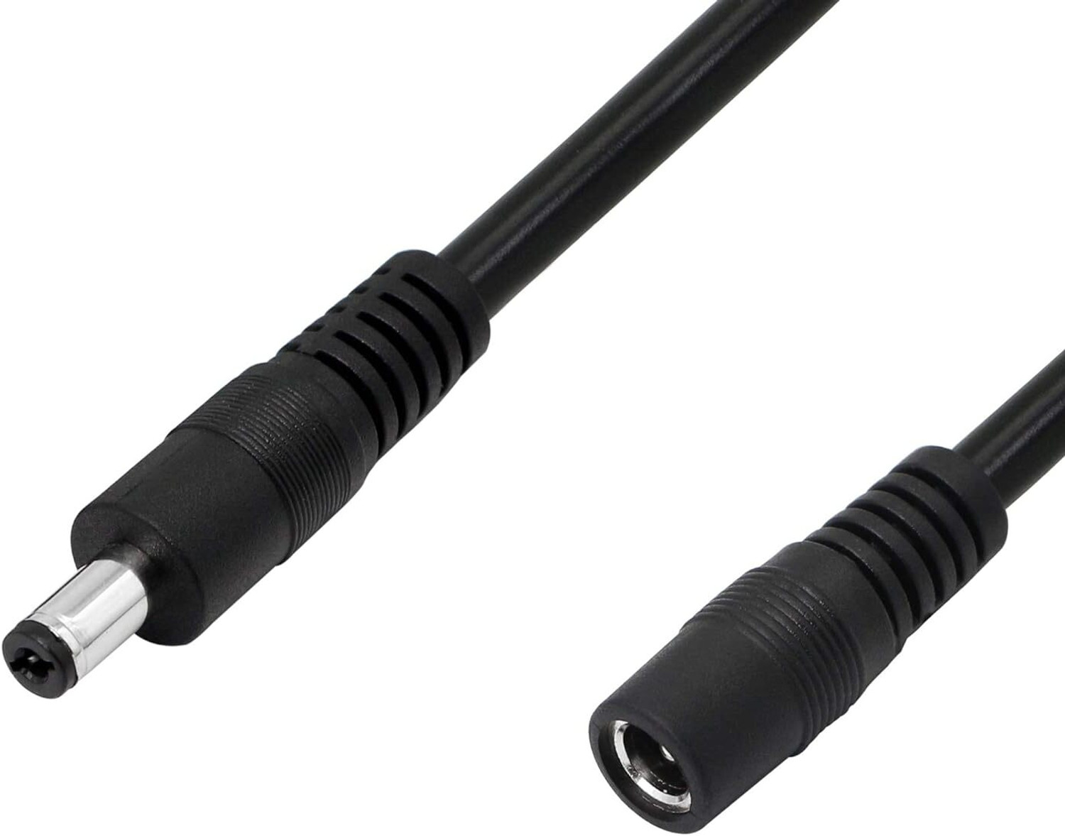 Image of TAAPSEE 1 Meter 1Pack DC Power Extension Cable,DC 5.5mm x 2.1mm Power Adapter Cable Male to Female Power Extension Cable Wire Connector