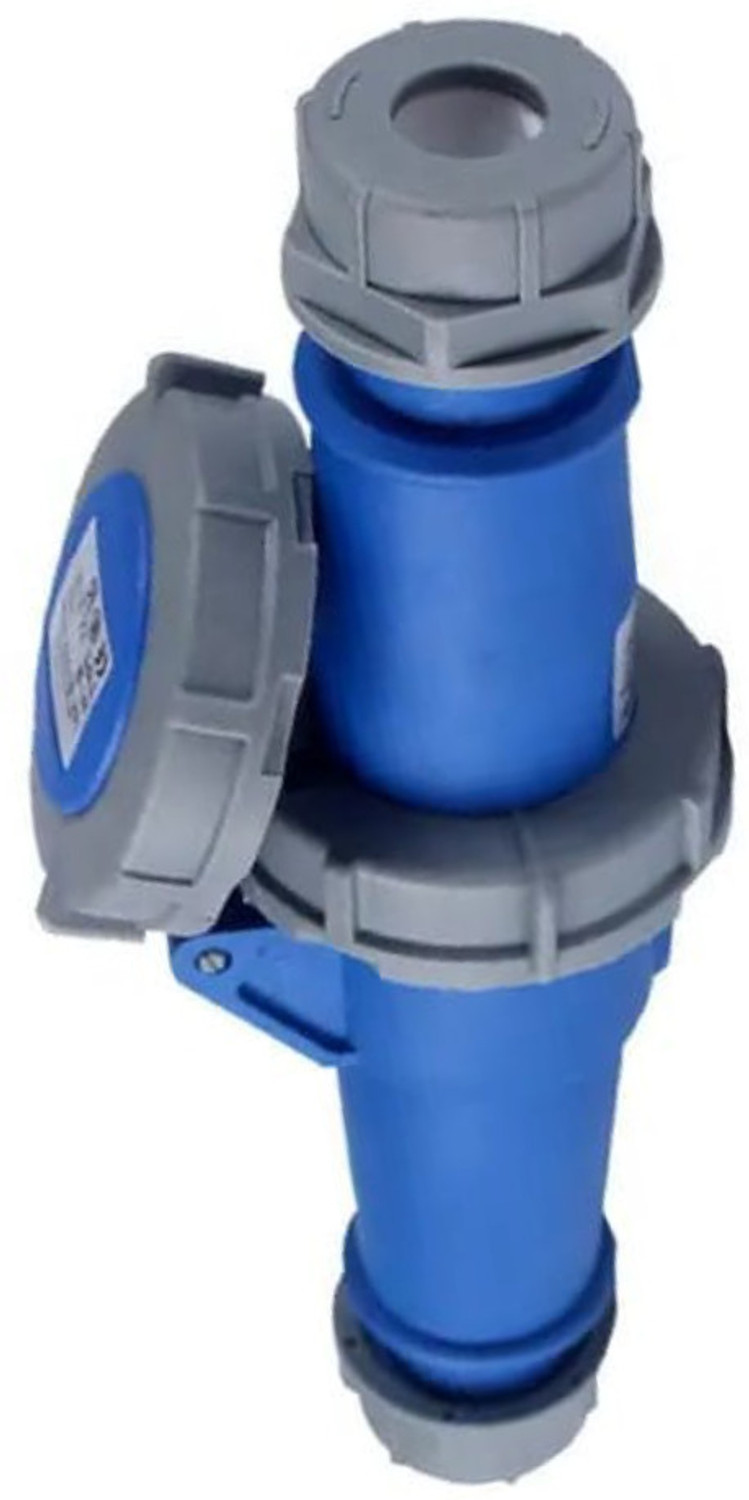 Image of DECENT AIR SYSTEM Industrial Waterproof Power Outlet IP67 415V 16A 3Pin Male and Female 2Pair Industrial Plug Socket Wire Connector
