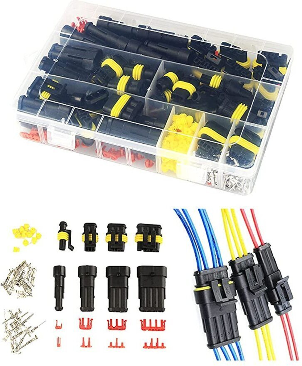 Image of ELEPHANTBOAT Waterproof Car Electrical Connector Terminals Automotive Electric Connector Wire Connector