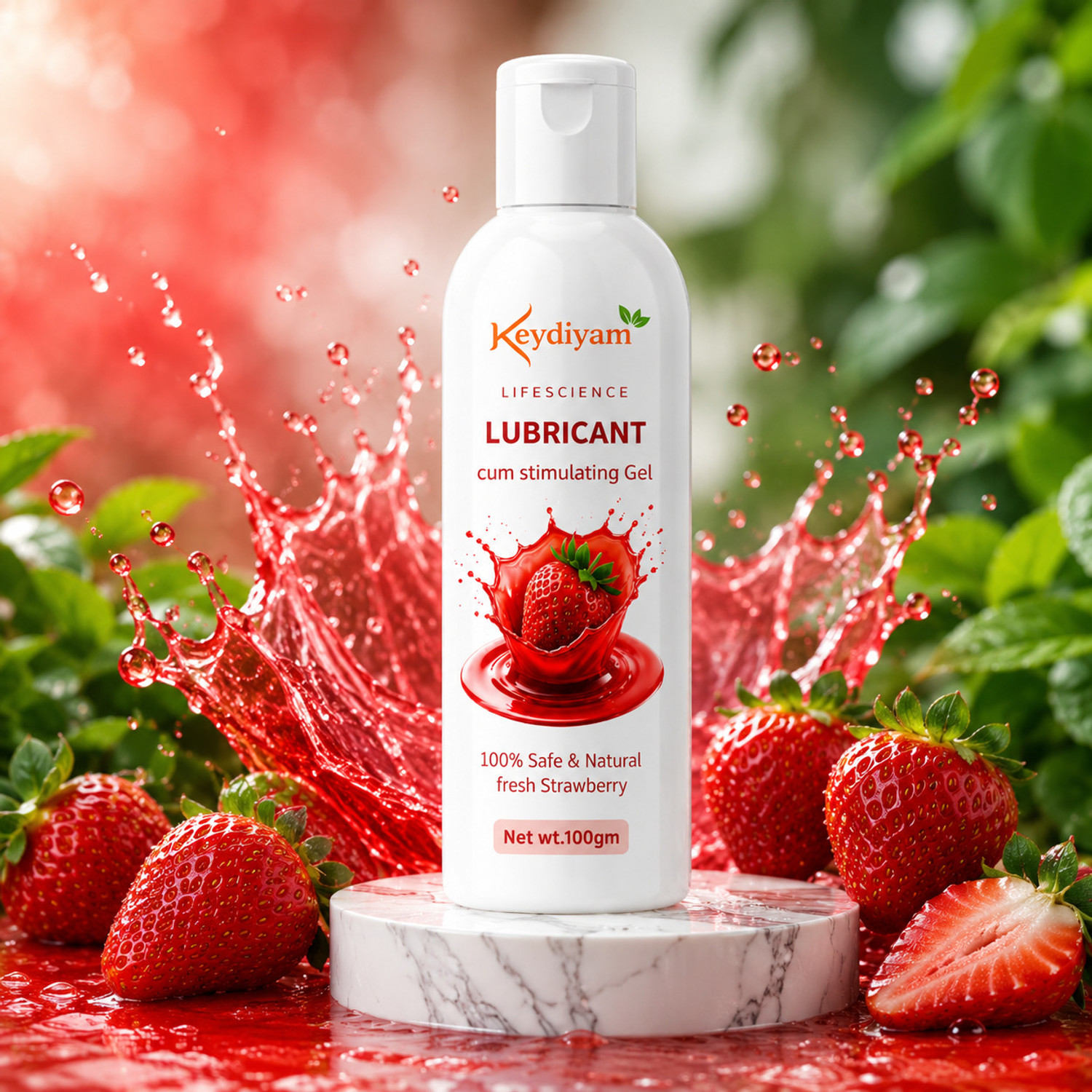 Image of keydiyam Personal Lubricant Gel (Water-Based) Lubricant (100g) Lubricant (100 g)
