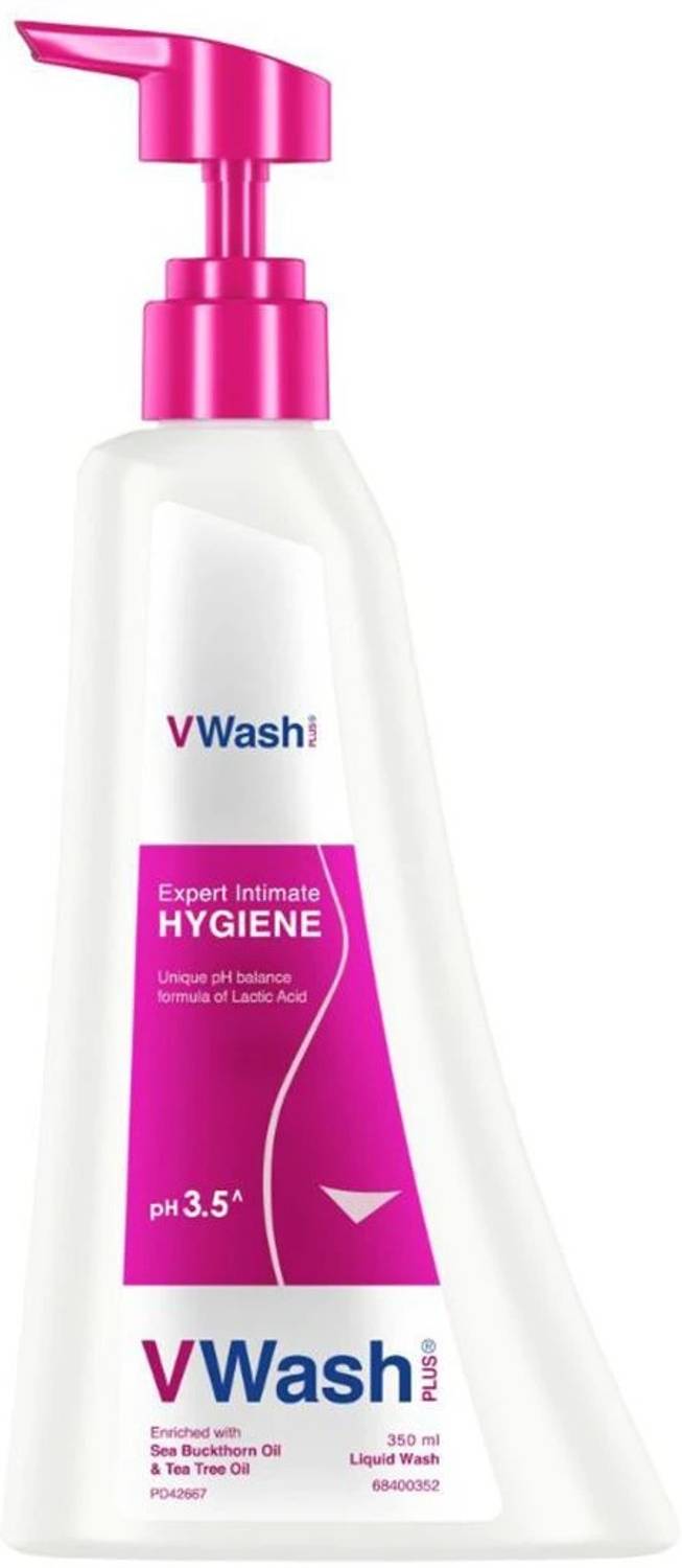 vwash Plus Expert Intimate Hygiene Intimate Wash (350 ml, Pack of