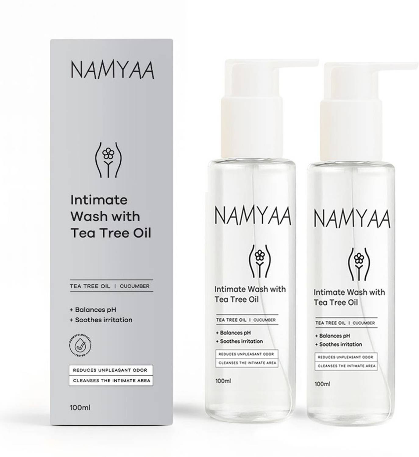 Namyaa Intimate Hygiene Wash With Tea Tree Extracts, Intimate Was