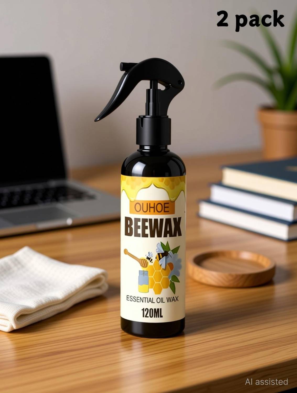ALAKHEXPORT Clean Shine Polish Protection for All Furniture Laminate Finishes Wood Varnish