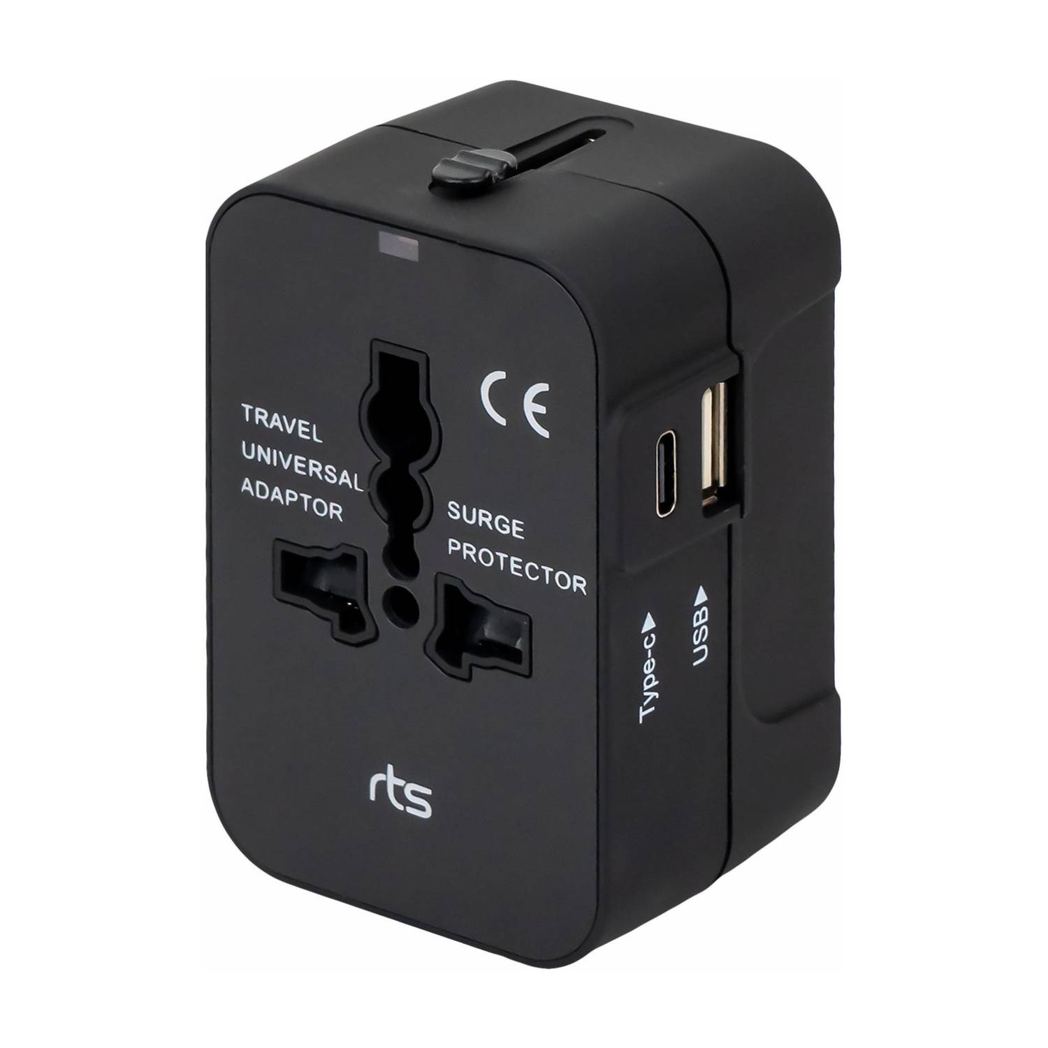 Jihaan Type C(USB C)And USB A Universal Travel Adapter All in One Adapter Worldwide Adaptor