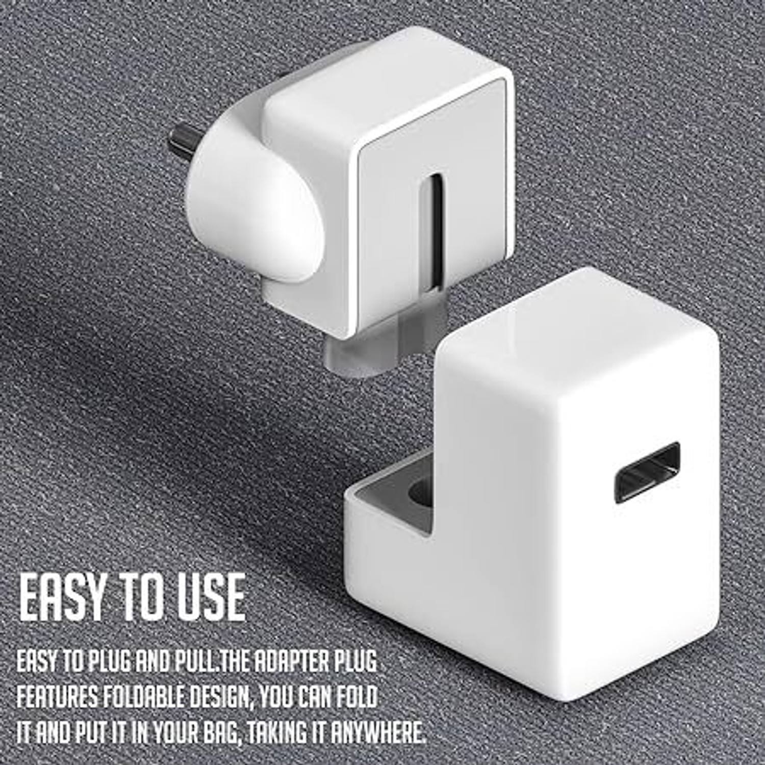 Image of ULTRABYTES Quality Assured Indian Style Plug Adapter Duck Head Worldwide Adaptor