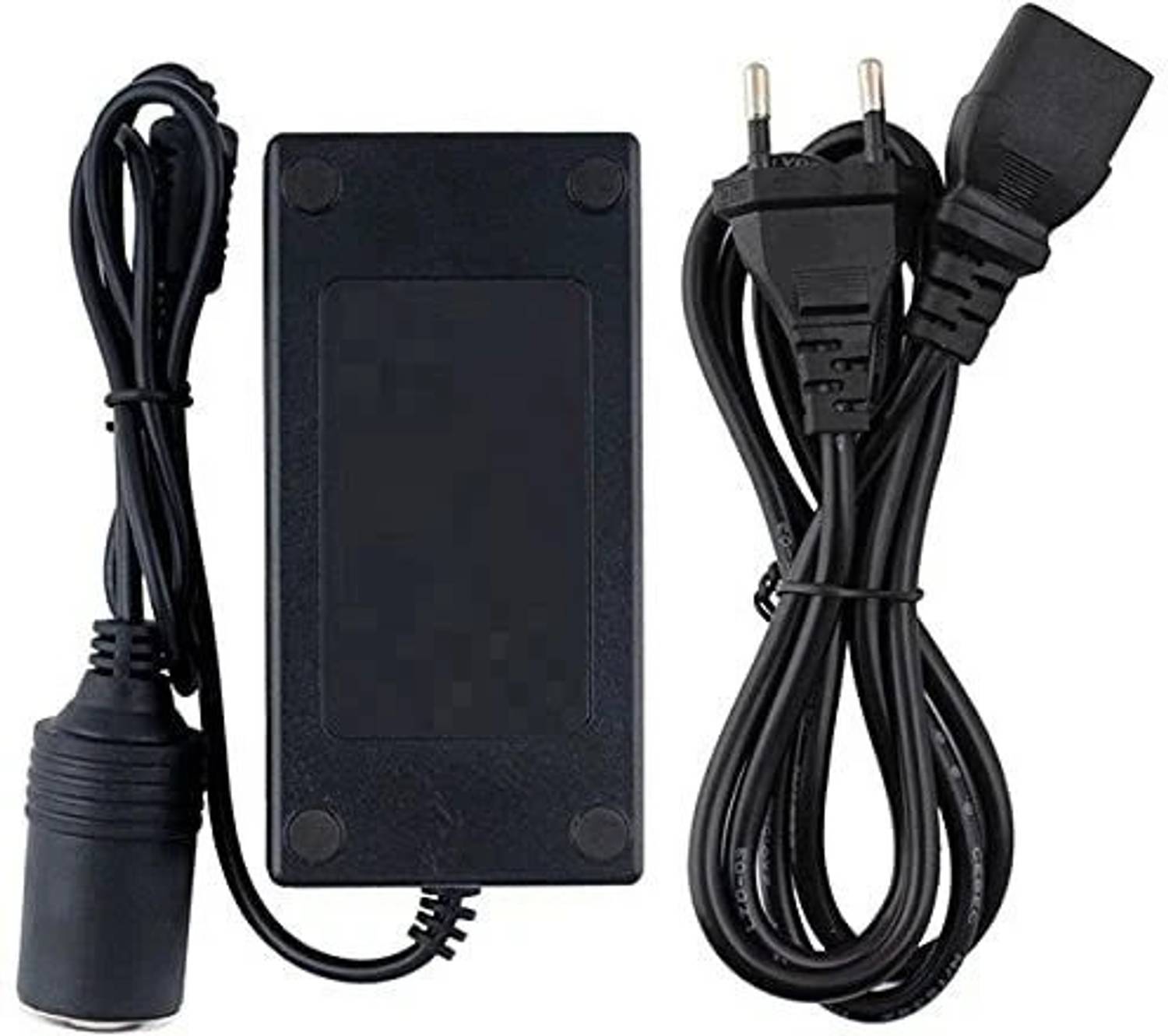 Breewell AC to DC Power Adapter Converter Car Cigarette Lighter Socket Charger Worldwide Adaptor