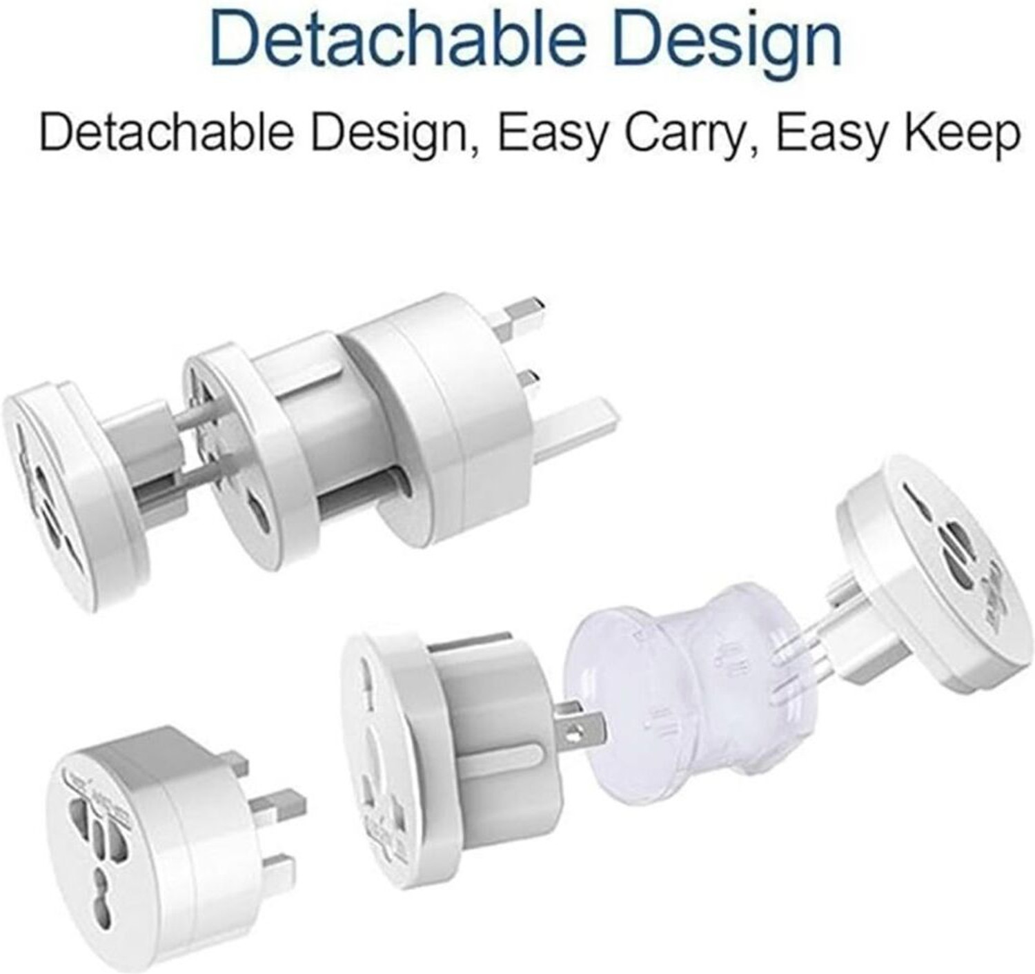 Image of Technical Ravi All-in-One International Travel Adapter (US /UK /EU /AU compatible) Worldwide Adaptor
