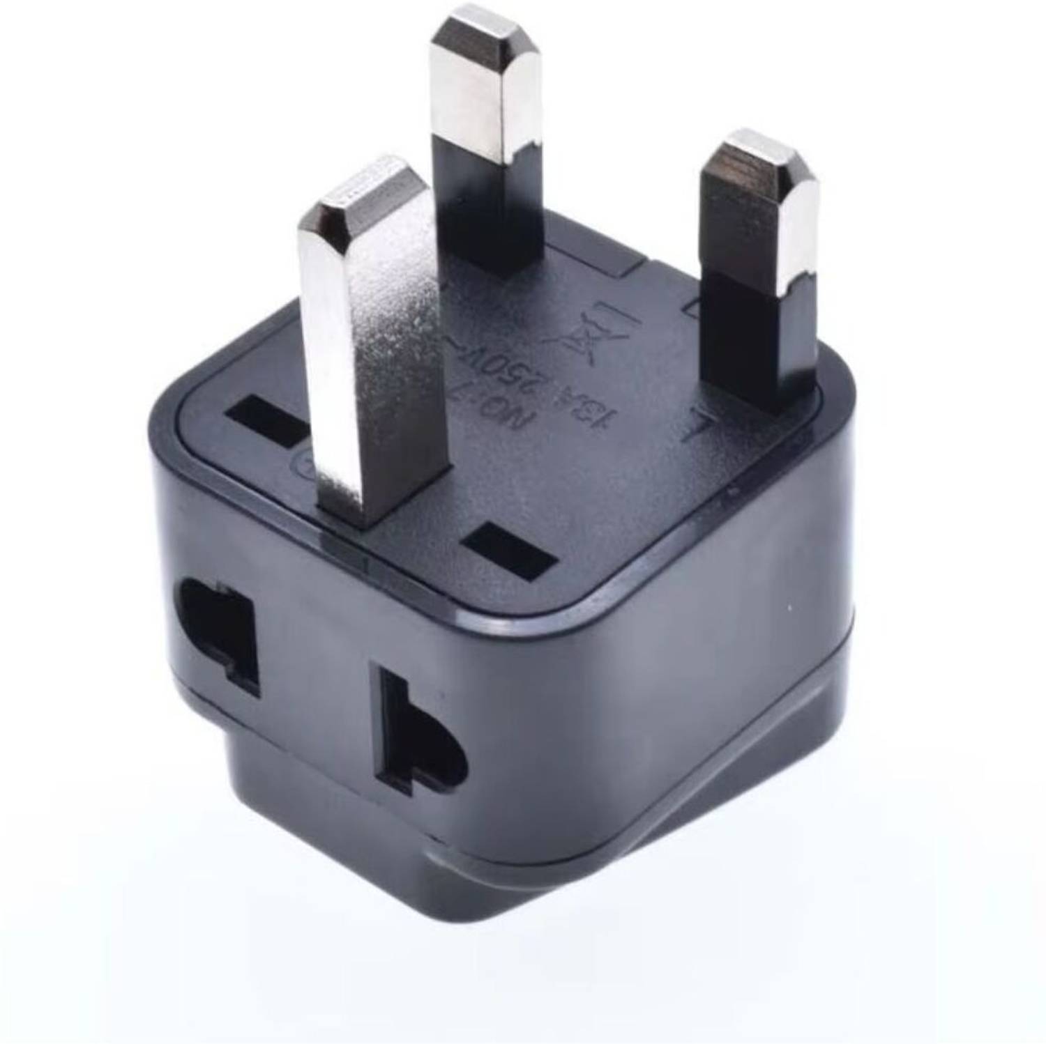 Adaptro India to UK Adapter Type G Converter for World Plugs to UK, UAE, Singapore 1 Pcs Worldwide Adaptor