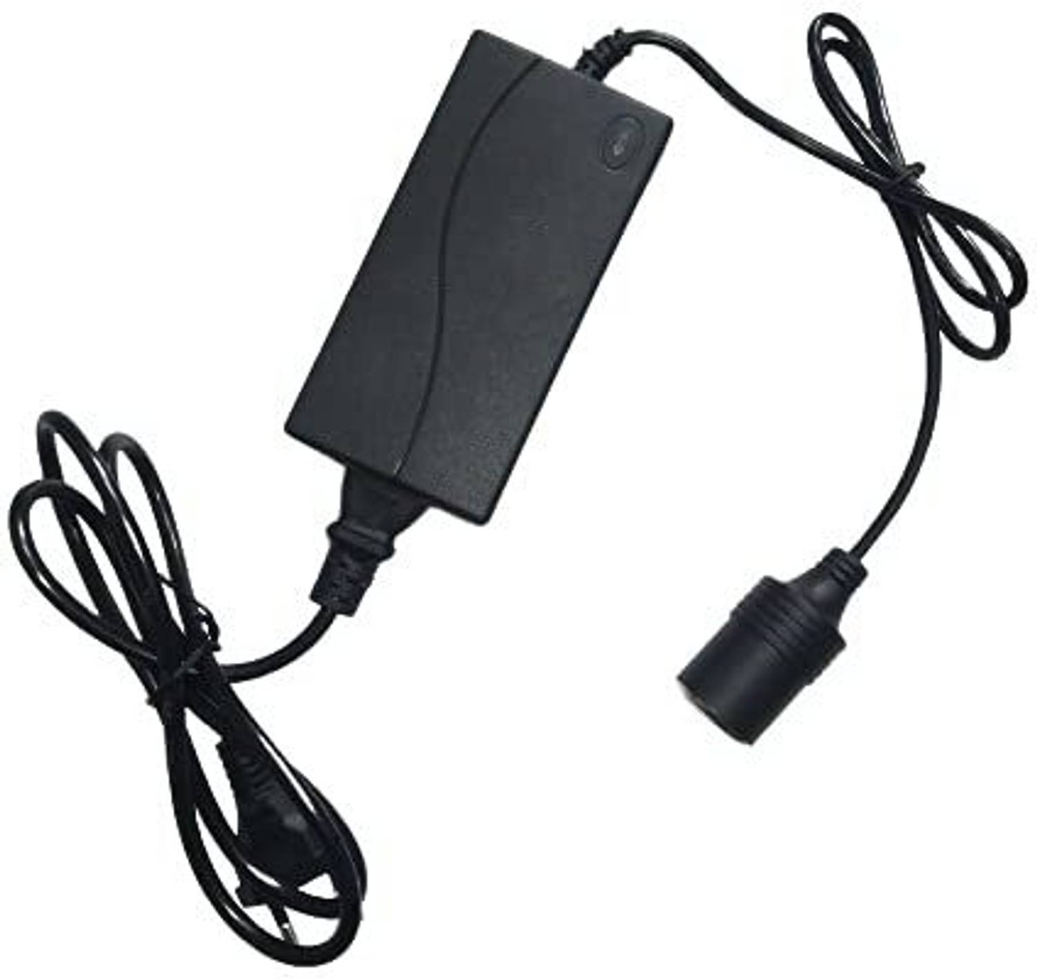 Bellveen 12V-5A, AC to DC Power Adapter Converter Car Lighter Socket Charger | Black Worldwide Adaptor