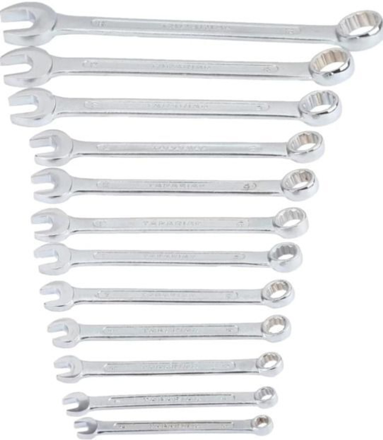 Image of TAPARIA CSS12 Combination Spanner Set CSS12 Spanner Set Double Sided Combination Wrench