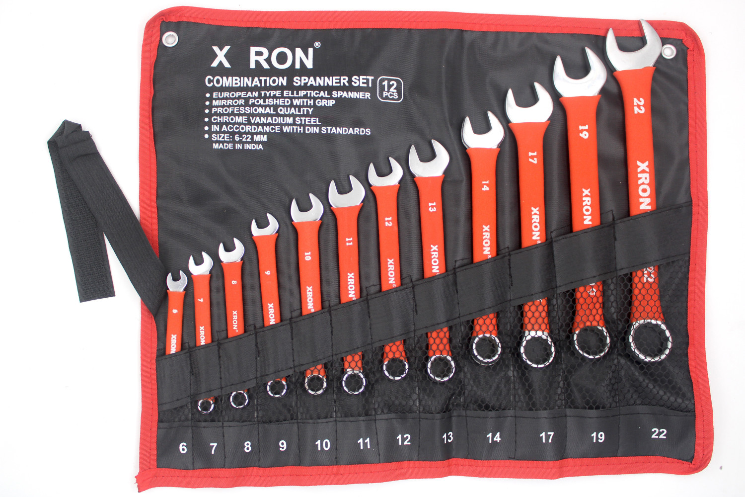 Image of XRON INSULATED SPANNER SET PROFESSIONAL TOOL Double Sided Combination Wrench