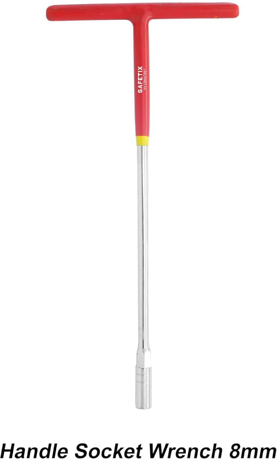 Image of Perf T-HANDLE SOCKET WRENCHE FLEXIBLE GRIP 8MM Single Sided T Type Wrench