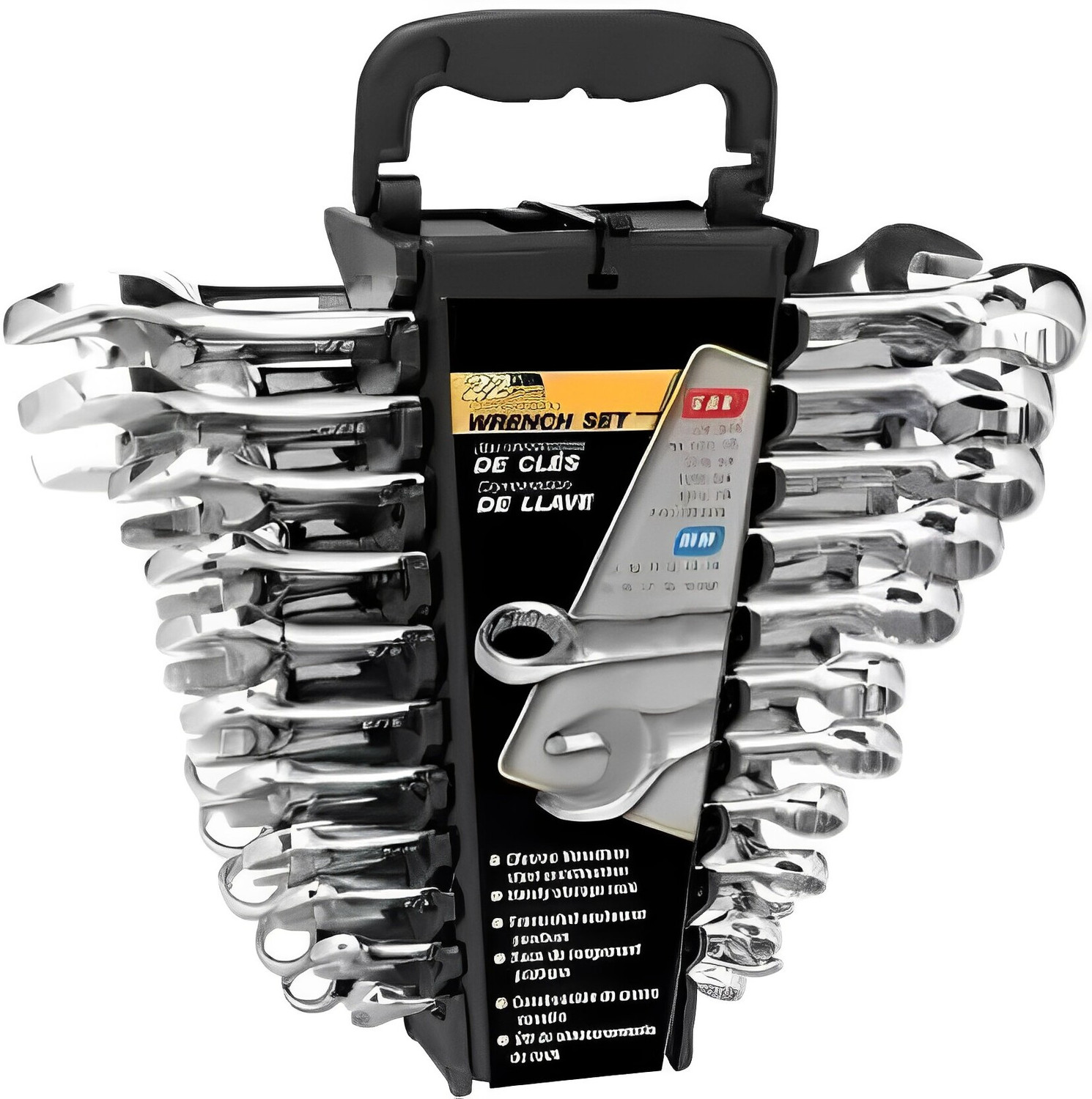Image of TADMOS TDW-144 wrench wrench set high quality professional tools spanner set wrench tools 12pc Double Sided Combination Wrench (Pack of 12)