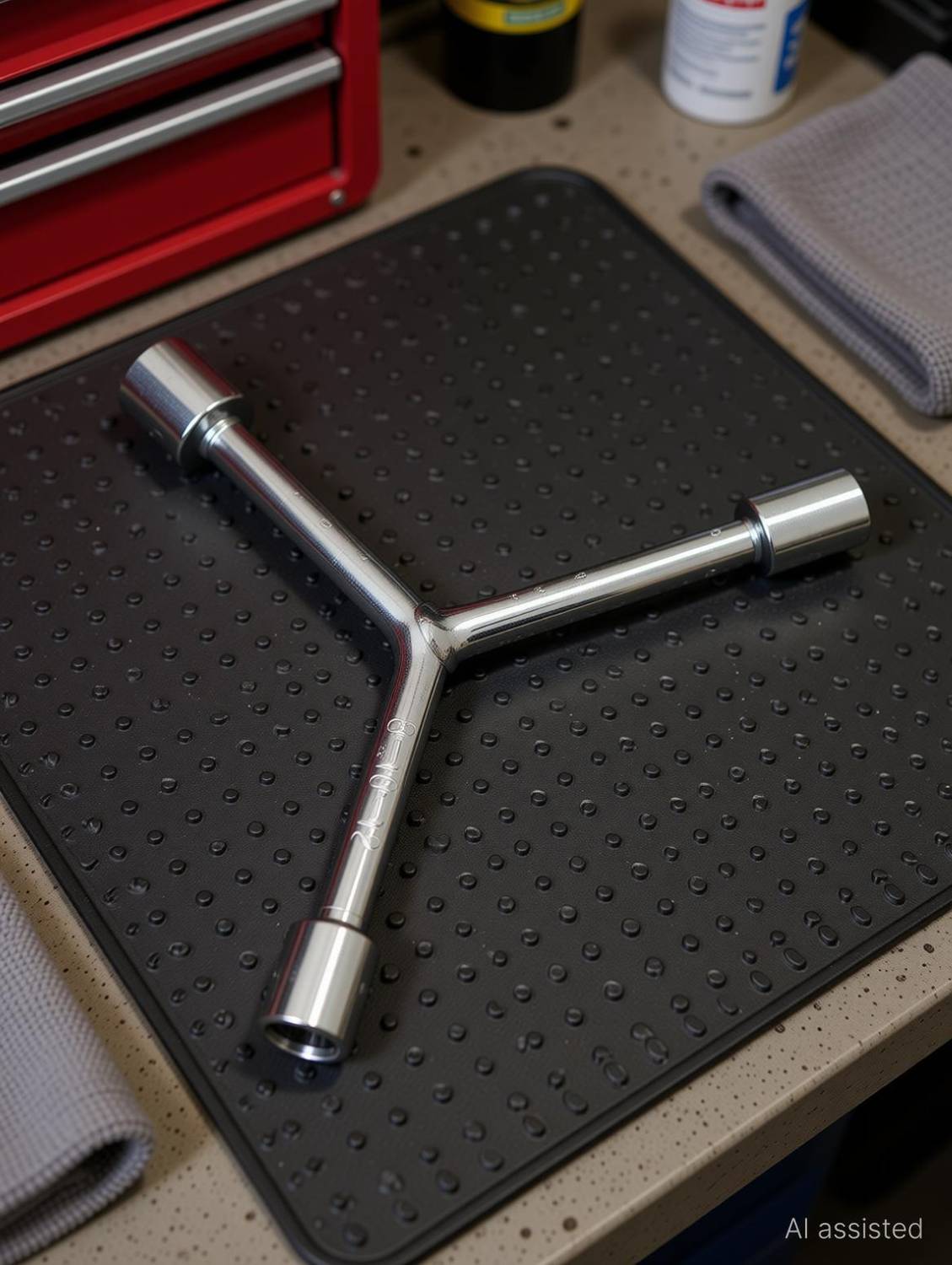 ALYRATOOLS 55.A 3-Way Y-Shaped Socket Wrench Single Sided Lug Wrench