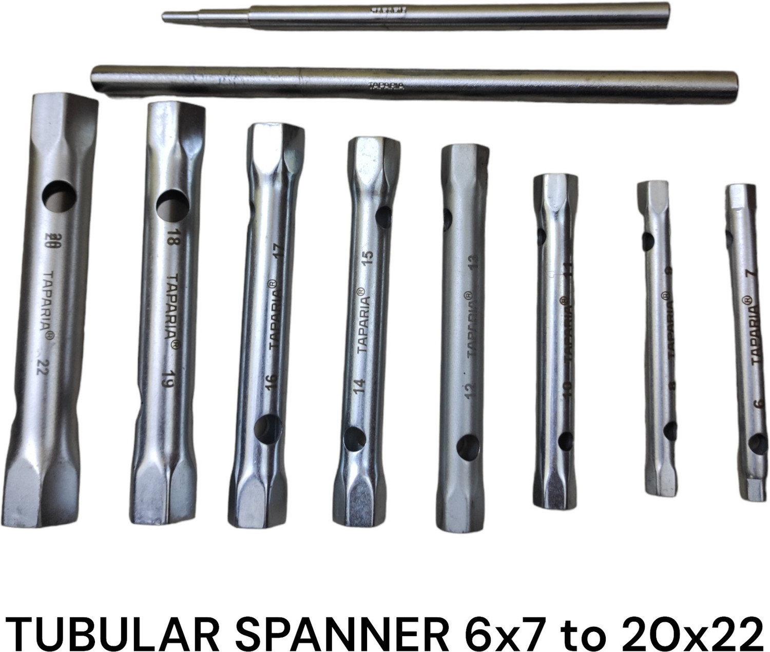 Image of TAPARIA TS-08P Tubular spanner set TS08P Double Sided Box End Wrench