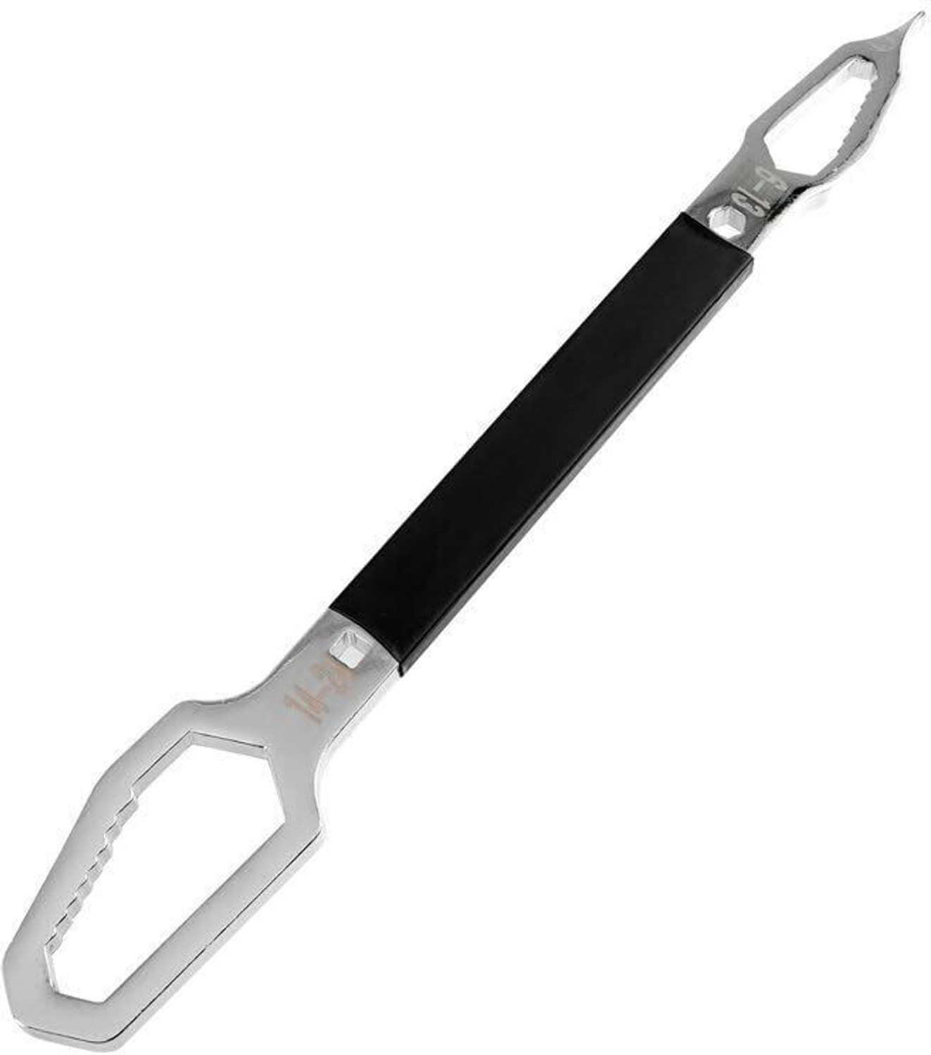 Image of AASONS 6 to 24mm Multifunctional Wrench Torx /SEA /Metrix Self-Tightening AASONS 9 /16-7 /8 and 5 /16-1 /2 multi spanner with screwdriver Double Sided Combination Wrench