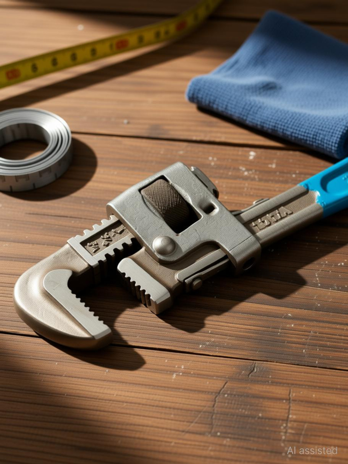 Image of TATA AGRICO WRS002 Tata Agrico 10 inch /250mm Stillson Pipe Wrench Single Sided Pipe Wrench