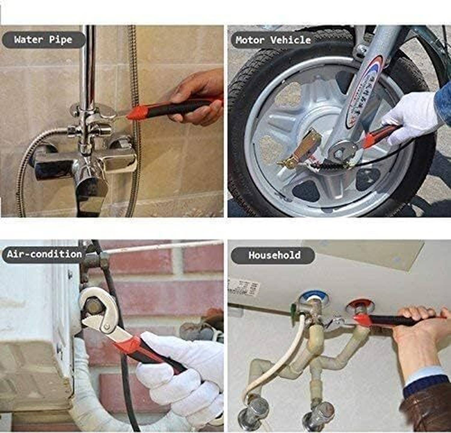 cavira 2 Pcs Snap N Grip Universal Socket Wrench Set - Image 4