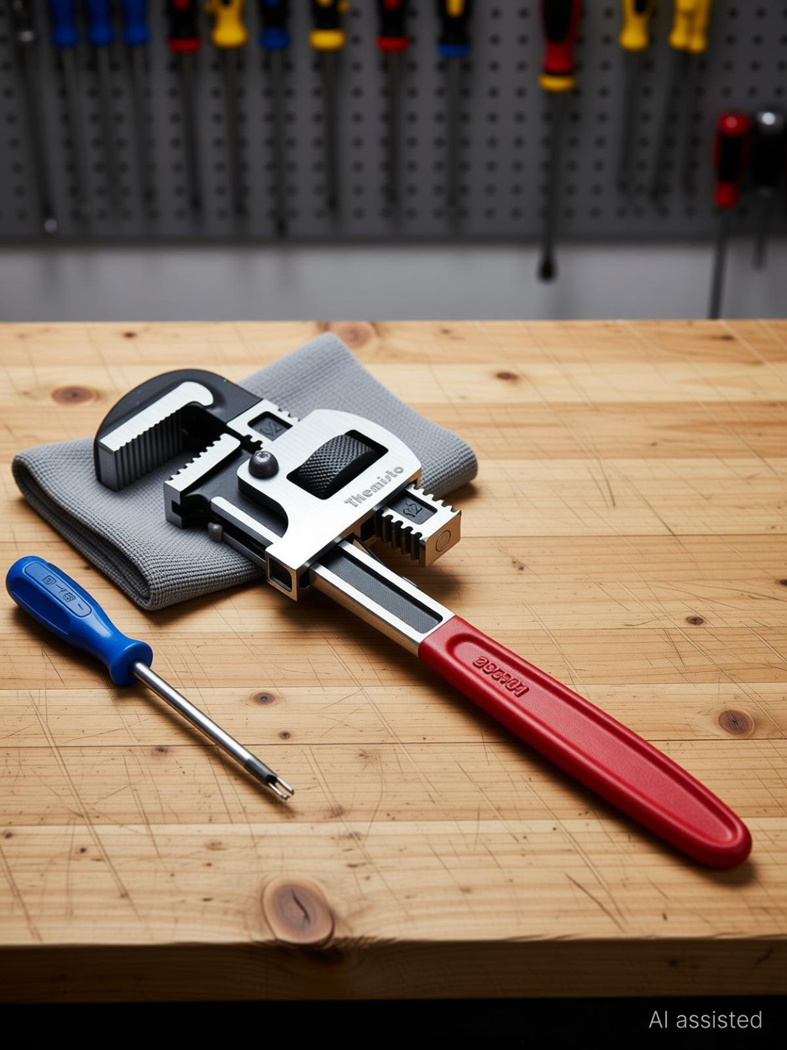 Image of tHemiStO TH-T25 12 inch Adjustable TH-T25 Single Sided Pipe Wrench (Pack of 1)