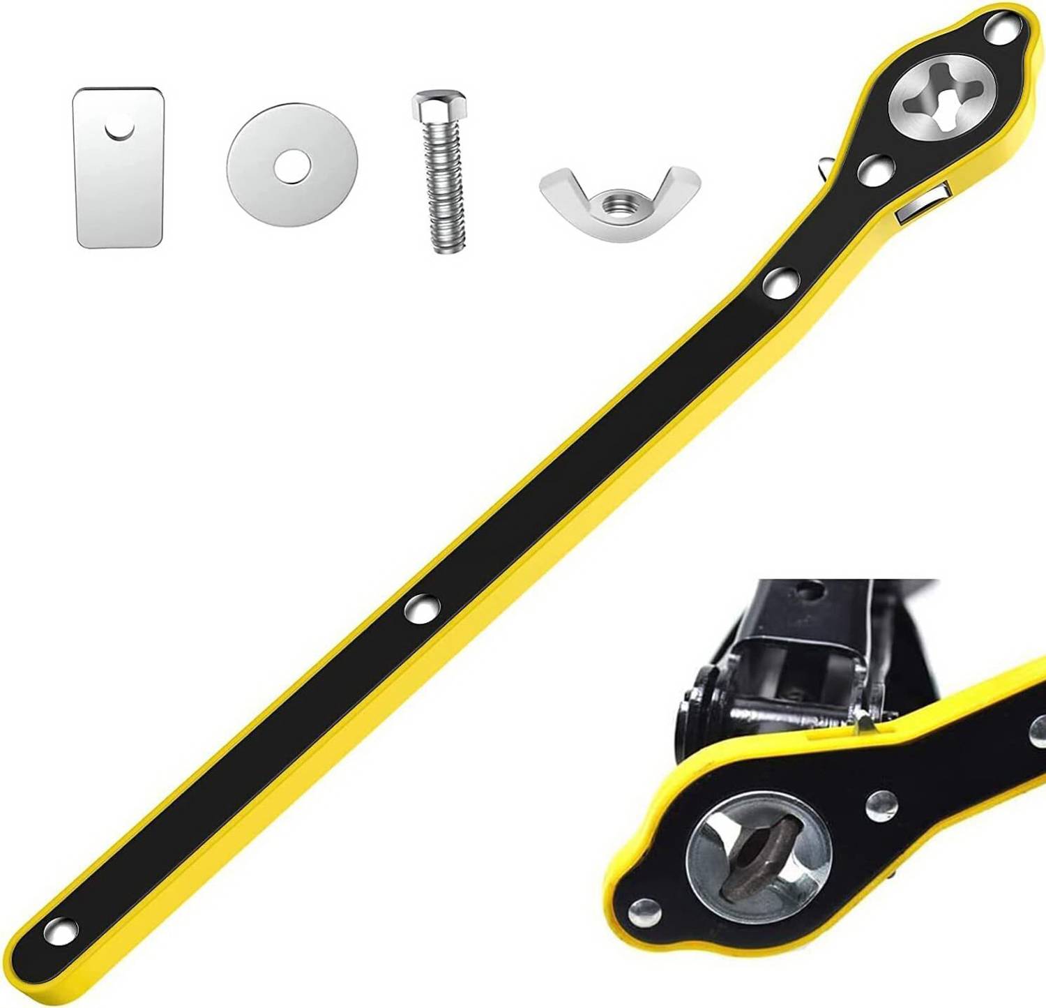 bahulya Car Jack Wrench Single Sided Combination Wrench