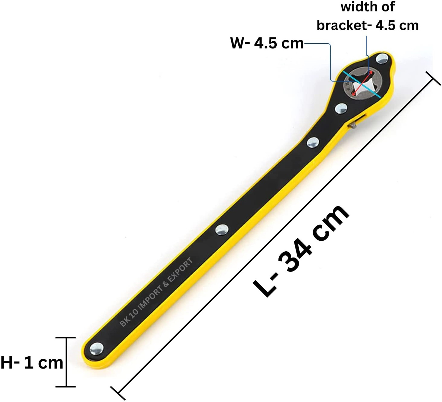 Image of Taxila Original Universal Car Scissor Jack & Labor Saving Ratchet, Design Vehicle Jack