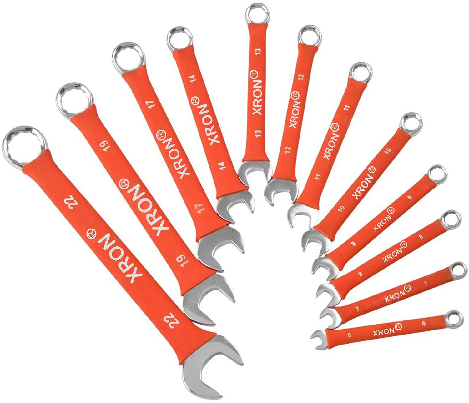 Image of XRON INSULATED SPANNER SET PROFESSIONAL TOOL Double Sided Combination Wrench