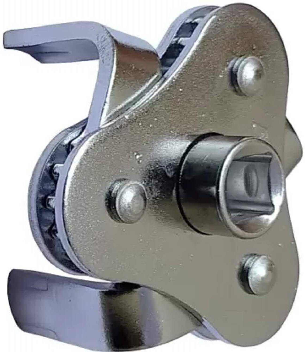 BALRAMA Oil Filter Wrench Car Repair Tools AdjustableThree-Claw Round Machine Filter Universal 3 Jaw Adjustable 2 Way Oil Filter Wrench for Removing Oil Filters Tool Single Sided L Type Wrench