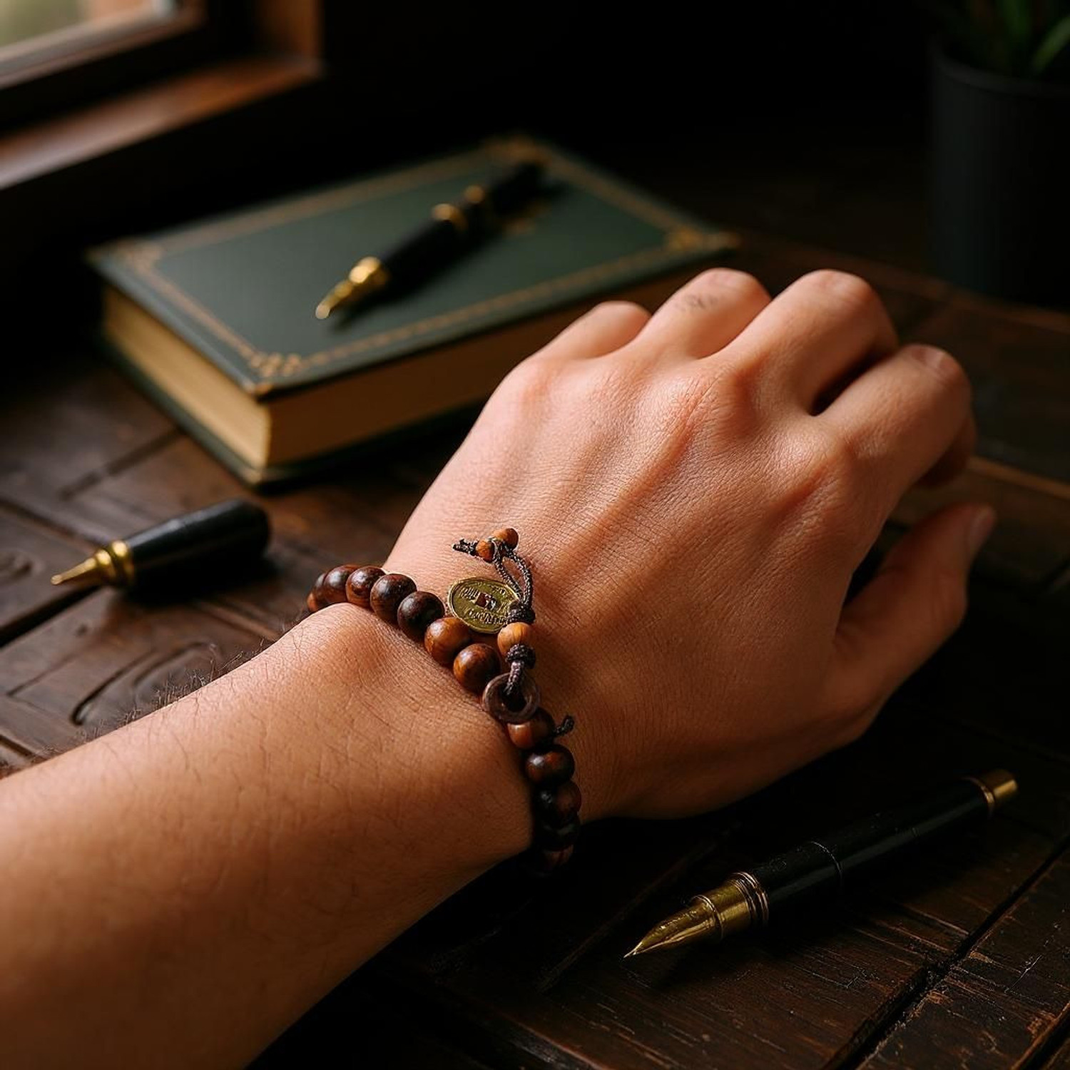 Image of ASTROHIVE Wood Bracelet