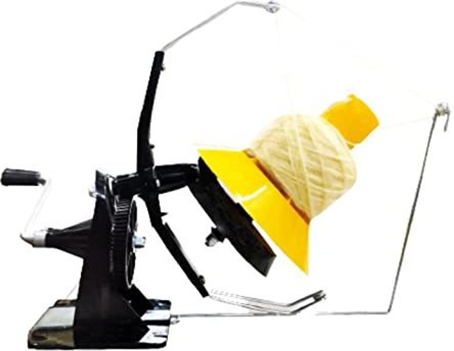 Image of White Tiger Knit Wool Winder Hand Operated Machine for Knitting & Crocheting, Wool Winder Machine Manual Yarn Winder