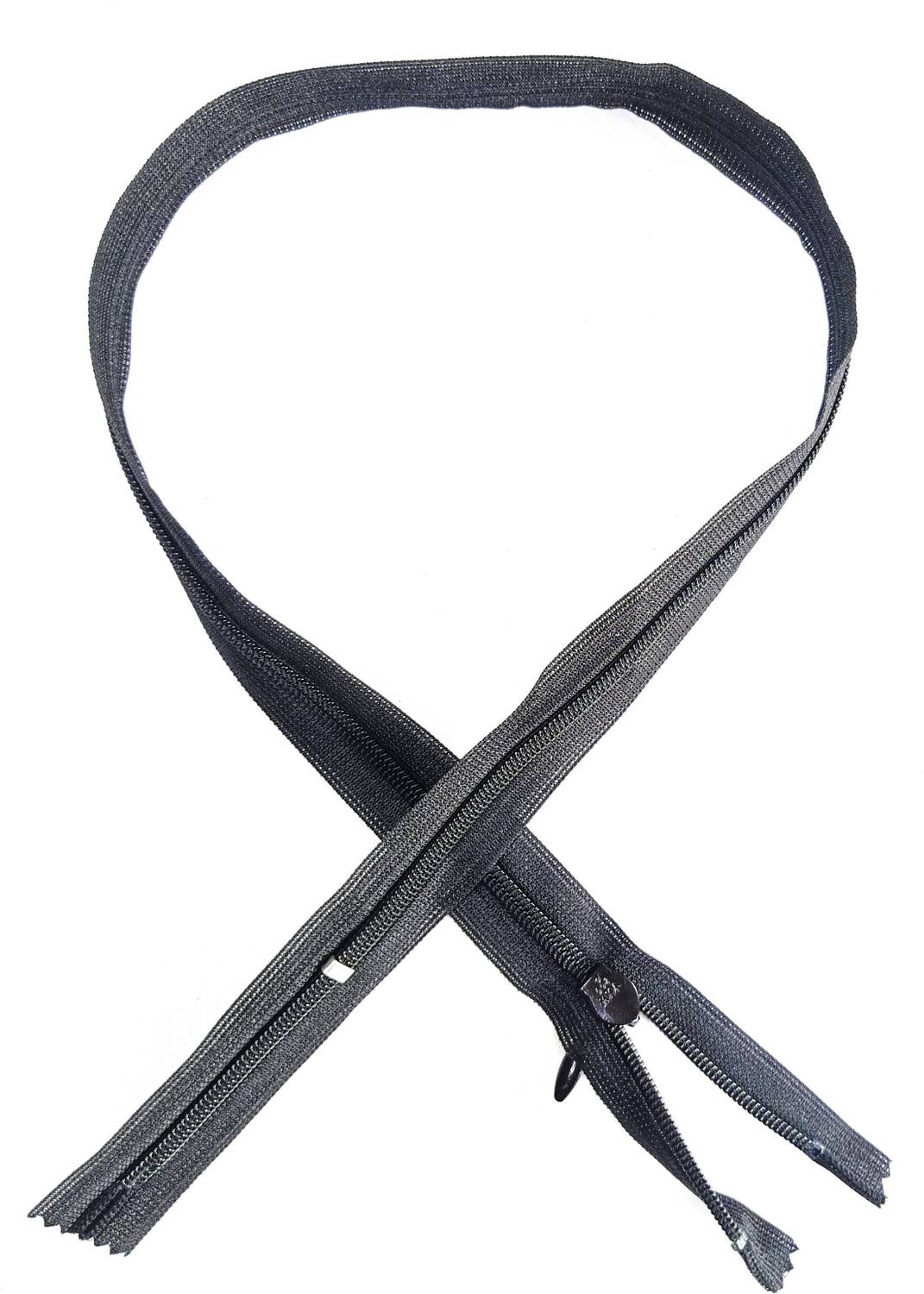 YKK CHC-26-18-Black Black Synthetic Invisible Zipper Price in
