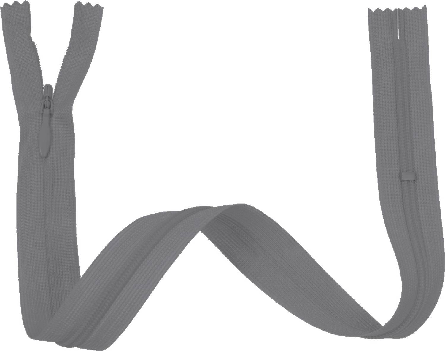 KK藏 YKK CHC-26 195 Grey Nylon Invisible Zipper Price in India - Buy